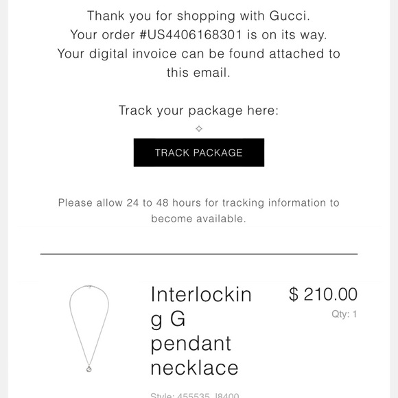 Gucci Interlocking G Necklace - Picture 3 of 5